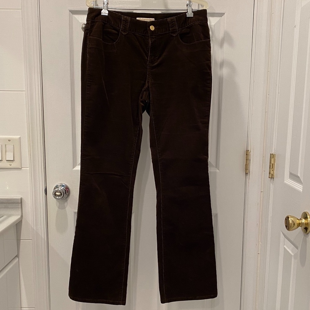 Michael Kors corduroy women’s brown pants size 8